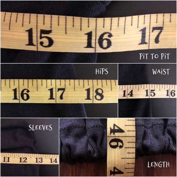 Max Azria 00s S Midi Dress Navy Blue Jersey Pin Tuck Woven Ribbon Drawstring Hem - Picture 11 of 13